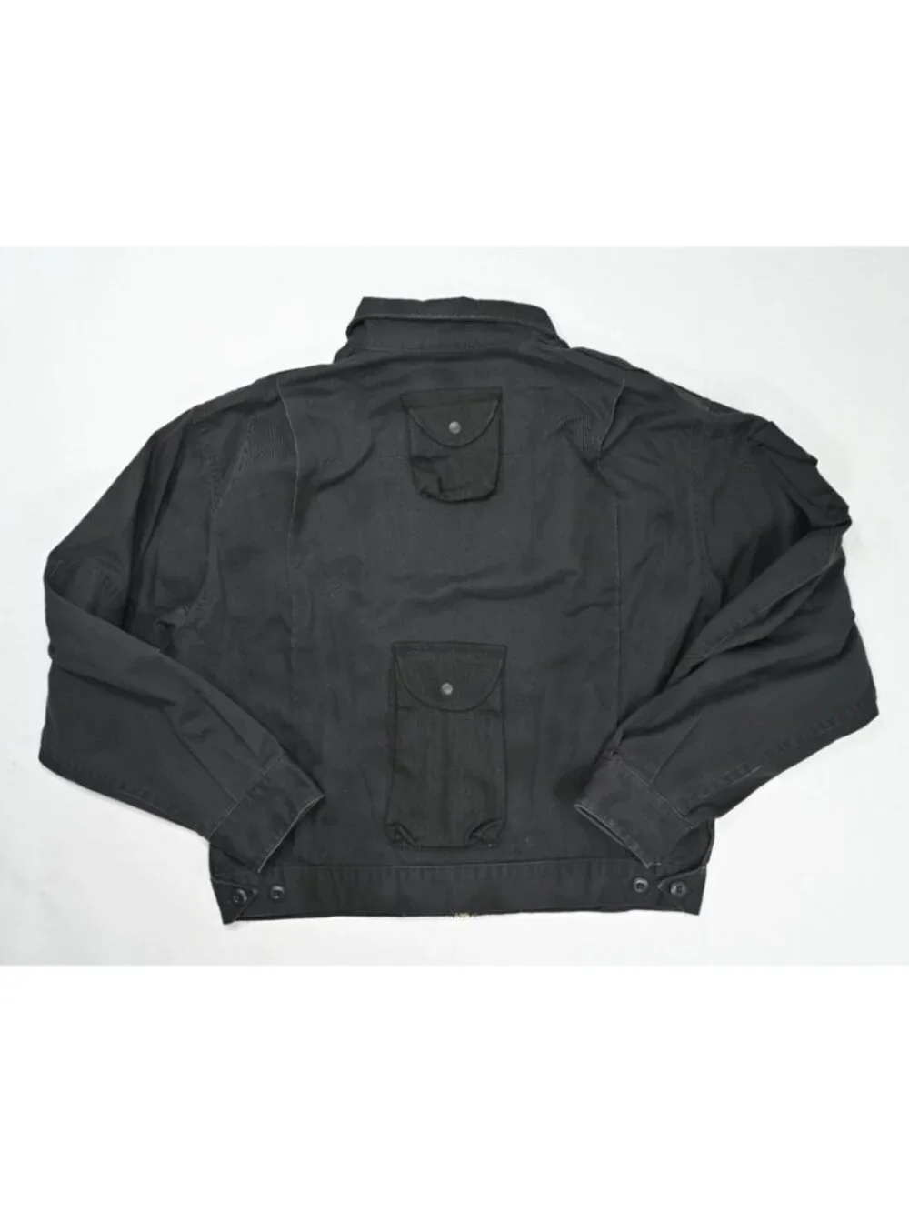 Dickies Vintage Multi-Pocket Zip Jacket in Black